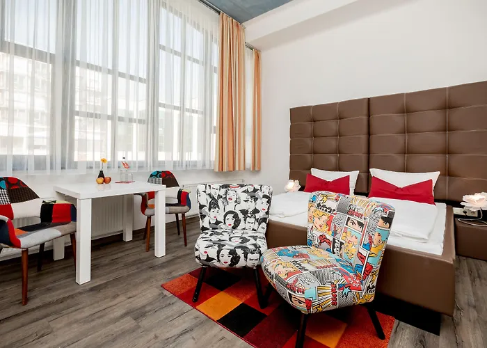 Hotel In Der Grünen Zitadelle Von Magdeburg Aparthotel Magdeburg